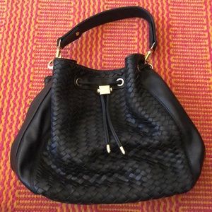 Deux Lux Woven Bucket Bag